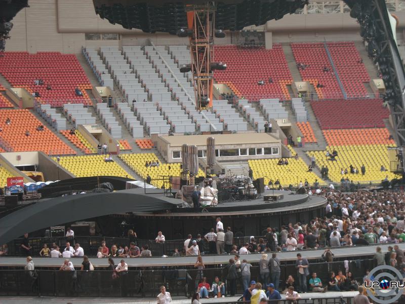 25.08.2010 Лужники Работа команды U2